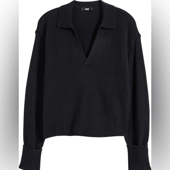 Vince Sweaters - Vince Black V-Neck Sweater